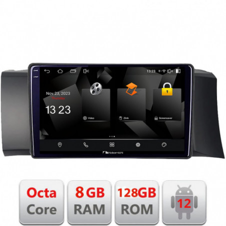Navigatie dedicata Nakamichi Subaru BRZ 2012-2021 Toyota GT 86 2012-2021 Android radio gps internet octa core 8+128 carplay android auto