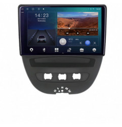 Navigatie dedicata Citroen C1 Peugeot 107 Toyota Aygo 2005-2014  Android ecran Qled 2K Octa Core 3+32 carplay android auto KIT-C1+EDT-E310v3v3-2K