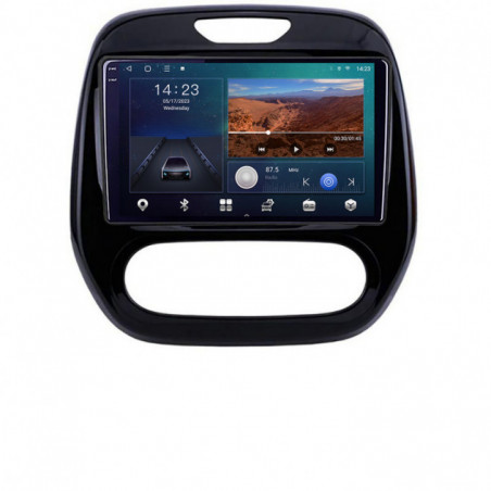 Navigatie dedicata Renault Captur 2013-2020  Android ecran Qled 2K Octa Core 3+32 carplay android auto KIT-captur-v2+EDT-E309v3v3-2K