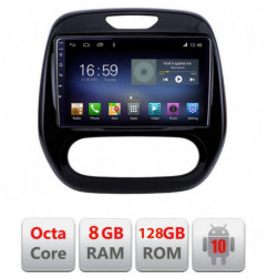 Navigatie dedicata Edonav Renault Captur 2013-2020  Android radio gps internet Octa Core 8+128 LTE KIT-captur-v2+EDT-E609