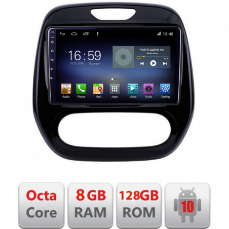 Navigatie dedicata Edonav Renault Captur 2013-2020  Android radio gps internet Octa Core 8+128 LTE KIT-captur-v2+EDT-E609