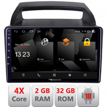 Navigatie dedicata Nakamichi Kia Carnival 2006-2014 Android Ecran 720P Quad Core 2+32 carplay android auto