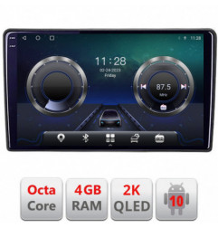Navigatie dedicata Edonav Kia Ceed 2010-2012  Android ecran Qled 2K Octa core 4+32 KIT-Ceed10+EDT-E409-2K