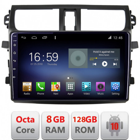 Navigatie dedicata Edonav Suzuki Celerio 2014-2021  Android radio gps internet Octa Core 8+128 LTE KIT-celerio+EDT-E609