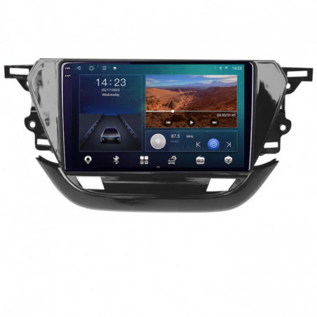 Navigatie dedicata Opel Corsa F 2019-  Android ecran Qled 2K Octa Core 3+32 carplay android auto KIT-corsa-f+EDT-E309v3v3-2K