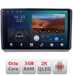 Navigatie dedicata Dodge Challenger 2015-2021  Android ecran Qled 2K Octa Core 3+32 carplay android auto KIT-dart+EDT-E309v3v3-2K