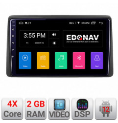 Navigatie dedicata Edonav Dacia Duster 2023-  Android radio gps internet 2+32 KIT-duster2023+EDT-E209