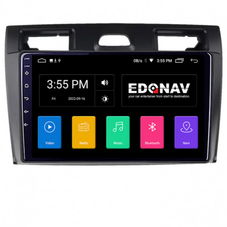 Navigatie dedicata Edonav Ford Fiesta MK5 2002-2008  Android radio gps internet 2+32 KIT-fiesta-mk5+EDT-E209