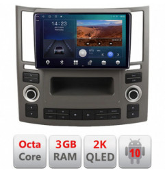 Navigatie dedicata Infiniti FX45 2007-2009  Android ecran Qled 2K Octa Core 3+32 carplay android auto fx45-old+EDT-E309v3v3-2K