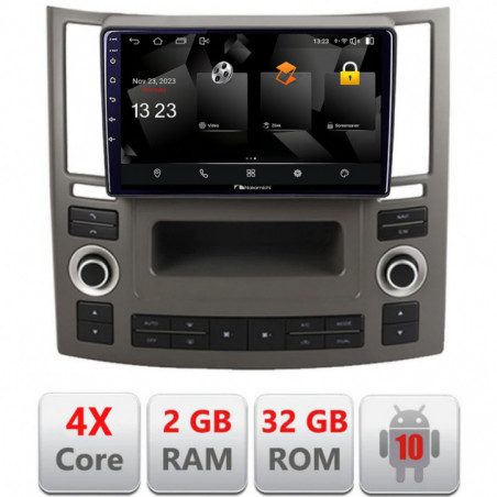 Navigatie dedicata Nakamichi Infiniti FX45 2007-2009 Android Ecran 720P Quad Core 2+32 carplay android auto