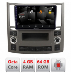 Navigatie dedicata Nakamichi Infiniti FX45 2007-2009 Android Octa Core 720p 4+64 DSP 360 camera carplay android auto