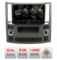 Navigatie dedicata Nakamichi Infiniti FX45 2007-2009 Android radio gps internet octa core 8+128 carplay android auto