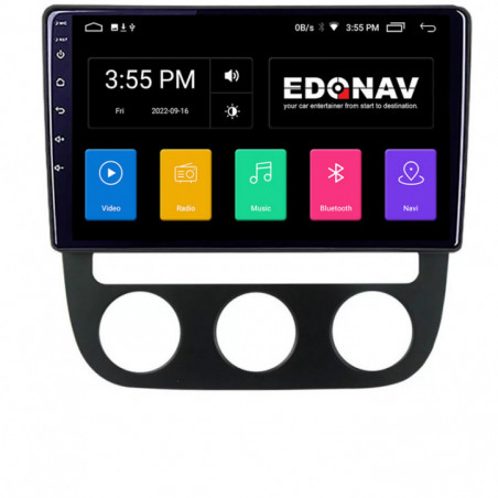 Navigatie dedicata Edonav VW Golf 5 2004-2010 clima automatica  Android radio gps internet 2+32 KIT-golf5-automatic+EDT-E209