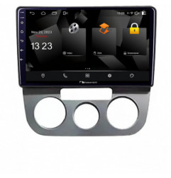 Navigatie dedicata Nakamichi VW Golf 5 2004-2010 clima manuala Android Octa Core 720p 4+64 DSP 360 camera carplay android auto