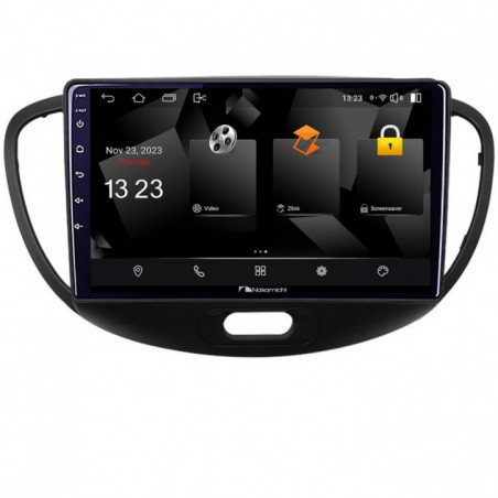 Navigatie dedicata Nakamichi Hyundai I10 2007-2013 Android Ecran 720P Quad Core 2+32 carplay android auto
