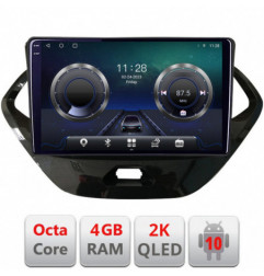 Navigatie dedicata Edonav Ford KA 2015-2020  Android ecran Qled 2K Octa core 4+32 KIT-ka+EDT-E409-2K