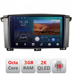 Navigatie dedicata Toyota Land Cruiser L100 2002-2006  Android ecran Qled 2K Octa Core 3+32 carplay android auto KIT-L105+EDT-E310v3v3-2K