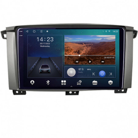 Navigatie dedicata Toyota Land Cruiser L100 2002-2006  Android ecran Qled 2K Octa Core 3+32 carplay android auto KIT-L105+EDT-E310v3v3-2K