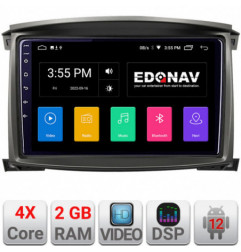 Navigatie dedicata Edonav Toyota Land Cruiser L100 2002-2006  Android radio gps internet 2+32 KIT-L105-automatic+EDT-E210