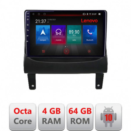 Navigatie dedicata Lenovo Opel Meriva 2010-2017  Android radio gps internet Octa Core 4+64 LTE KIT-meriva+EDT-E509-PRO