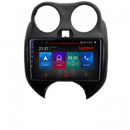 Navigatie dedicata Lenovo Nissan Micra 2010-2014  Android radio gps internet Octa Core 4+64 LTE KIT-micra2010+EDT-E509-PRO