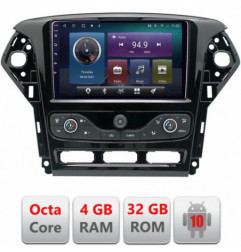 Navigatie dedicata Edonav Ford Mondeo 2011-2014  Android radio gps internet Octa core 4+32 KIT-mondeo-nav-10+EDT-E409