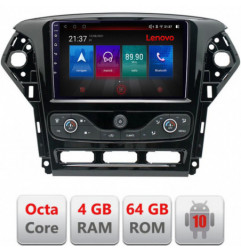 Navigatie dedicata Lenovo Ford Mondeo 2011-2014  Android radio gps internet Octa Core 4+64 LTE KIT-mondeo-nav-10+EDT-E509-PRO