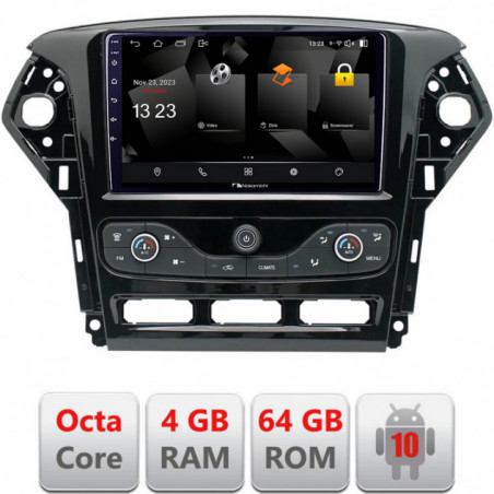 Navigatie dedicata Nakamichi Ford Mondeo 2011-2014 Android Octa Core 720p 4+64 DSP 360 camera carplay android auto