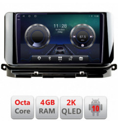 Navigatie dedicata Edonav Skoda Octavia 4 2020-2024  Android ecran Qled 2K Octa core 4+32 KIT-octavia4+EDT-E410-2K