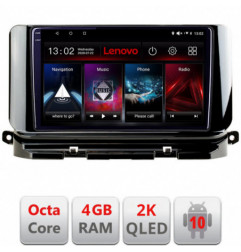 Navigatie dedicata Lenovo Skoda Octavia 4 2020-2024 , Octacore Qualcomm, 4Gb RAM, 64Gb Hdd, 4G, Qled 2K, DSP, Carplay, Bluetooth