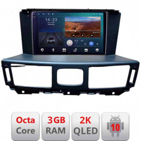 Navigatie dedicata MARCA  Android ecran Qled 2K Octa Core 3+32 carplay android auto KIT-Q70+EDT-E309v3v3-2K