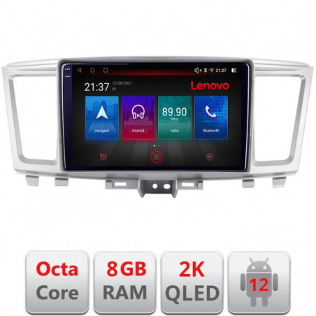 Navigatie dedicata Lenovo Infinity QX60 2014-2020 Octacore, 8 Gb RAM, 128 Gb Hdd, 4G, Qled 2K, DSP, Carplay AA, 360,Bluetooth