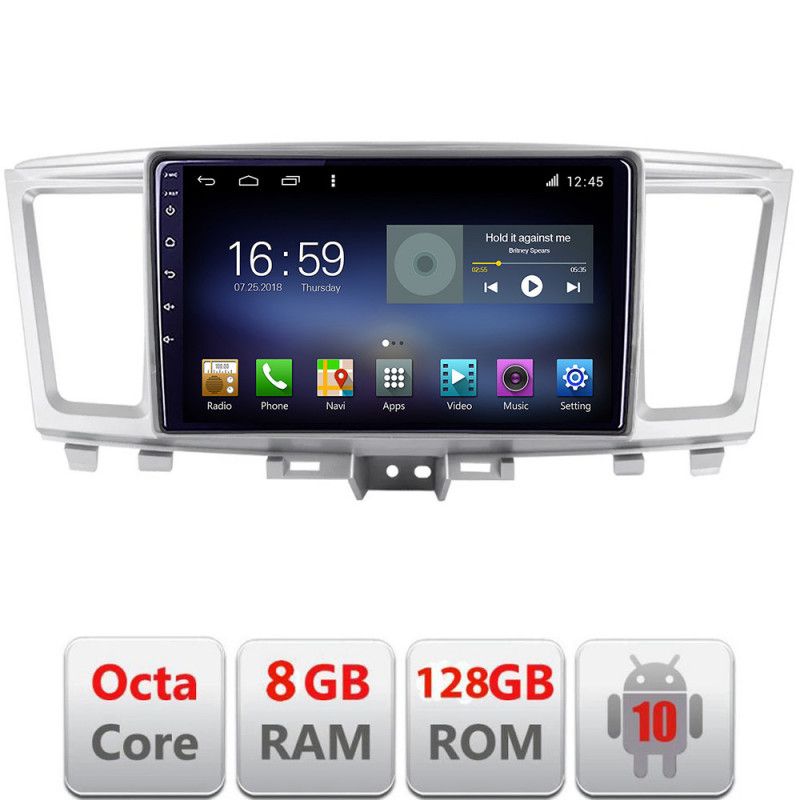 Navigatie dedicata Edonav Infinity QX60 2014-2020  Android radio gps internet Octa Core 8+128 LTE KIT-qx60+EDT-E609