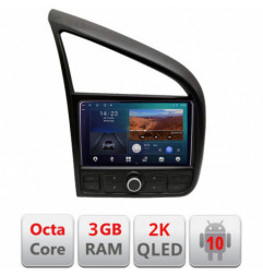Navigatie dedicata MARCA  Android ecran Qled 2K Octa Core 3+32 carplay android auto KIT-r8+EDT-E309v3v3-2K