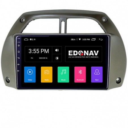 Navigatie dedicata Edonav Toyota Rav 4 2000-2004  Android radio gps internet 2+32 kit-rav4-old+EDT-E209