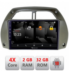 Navigatie dedicata Nakamichi Toyota Rav 4 2000-2004 Android Ecran 720P Quad Core 2+32 carplay android auto