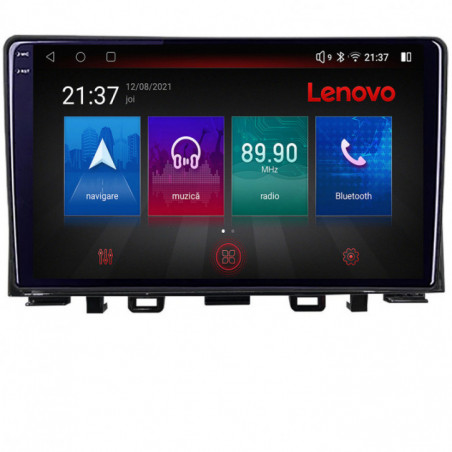 Navigatie dedicata Lenovo Kia Rio 2019- Octacore, 8 Gb RAM, 128 Gb Hdd, 4G, Qled 2K, DSP, Carplay AA, 360,Bluetooth