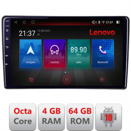 Navigatie dedicata Lenovo Suzuki Splash Opel Agila 2008-2014  Android radio gps internet Octa Core 4+64 LTE kit-splash-+EDT-E509-PRO