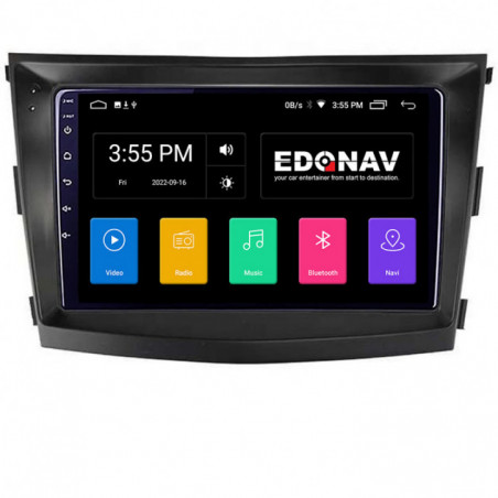 Navigatie dedicata Edonav SsangYong Tivoli 2015-2019  Android radio gps internet 2+32 kit-tivoli2015+EDT-E209