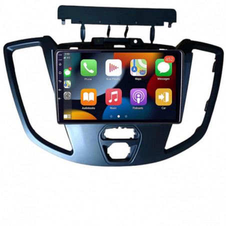 Multimedia Edonav MP5 Carplay Android auto Ford Transit 2015-2020 radio bluetooth camera kit-turneo-custom+EDT-E109