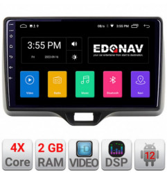 Navigatie dedicata Edonav Toyota Yaris 2020-  Android radio gps internet 2+32 kit-yaris2020+EDT-E210