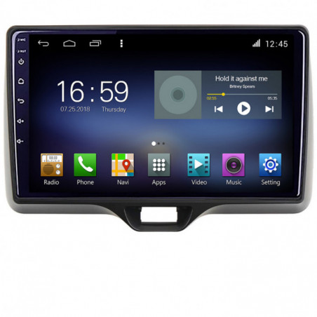 Navigatie dedicata Edonav Toyota Yaris 2020-  Android radio gps internet Lenovo Octa Core 8+128 LTE kit-yaris2020+EDT-E610