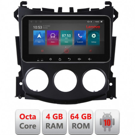 Navigatie dedicata Nissan 370Z 2008-2012  Android radio gps internet Lenovo Octa Core 4+64 LTE ecran de 10.33' wide KIT-370Z+EDT-E511-pro