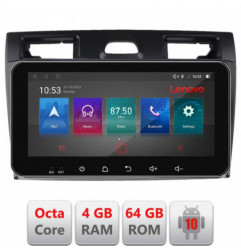 Navigatie dedicata Lenovo Ford Fiesta MK5 2002-2008  Android radio gps internet Octa Core 4+64 LTE ecran de 10.33' wide KIT-fiesta-mk5+EDT-E511-pro
