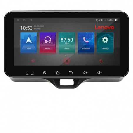 Navigatie dedicata Lenovo Toyota Yaris 2020-  Android radio gps internet Octa Core 4+64 LTE ecran de 10.33' wide kit-yaris2020+EDT-E511-pro