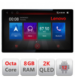 Navigatie dedicata Lenovo Suzuki Alto 2009-2016, Ecran 2K QLED 13",Octacore,8Gb RAM,128Gb Hdd,4G,360,DSP,Carplay,Bluetooth