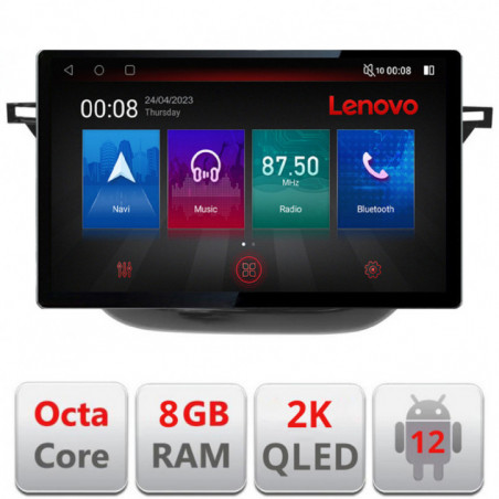 Navigatie dedicata Lenovo Opel Corsa F 2019-, Ecran 2K QLED 13",Octacore,8Gb RAM,128Gb Hdd,4G,360,DSP,Carplay,Bluetooth