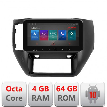 Navigatie dedicata Nissan Patrol  Android radio gps internet Lenovo Octa Core 4+64GB LTE ecran de 10.33' wide Kit-patrol+EDT-E5