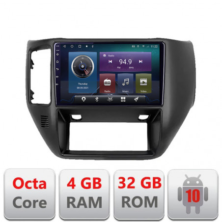 Navigatie dedicata Nissan Patrol  Android radio gps internet Octa core 4+32GB Kit-patrol+EDT-E409