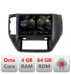 Navigatie dedicata Nakamichi Nissan Patrol  Android Octa Core 720p 4+64 DSP 360 camera carplay android auto